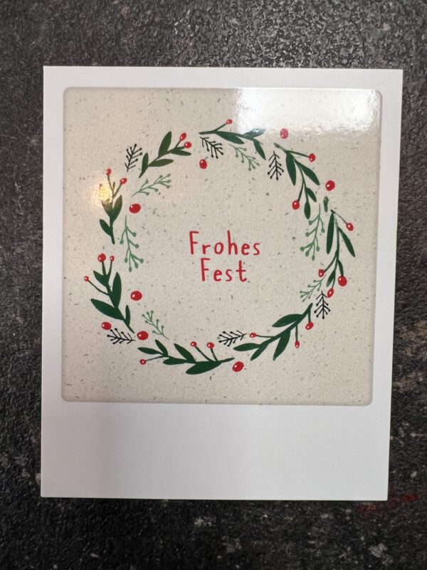 Grußkarte Frohes Fest